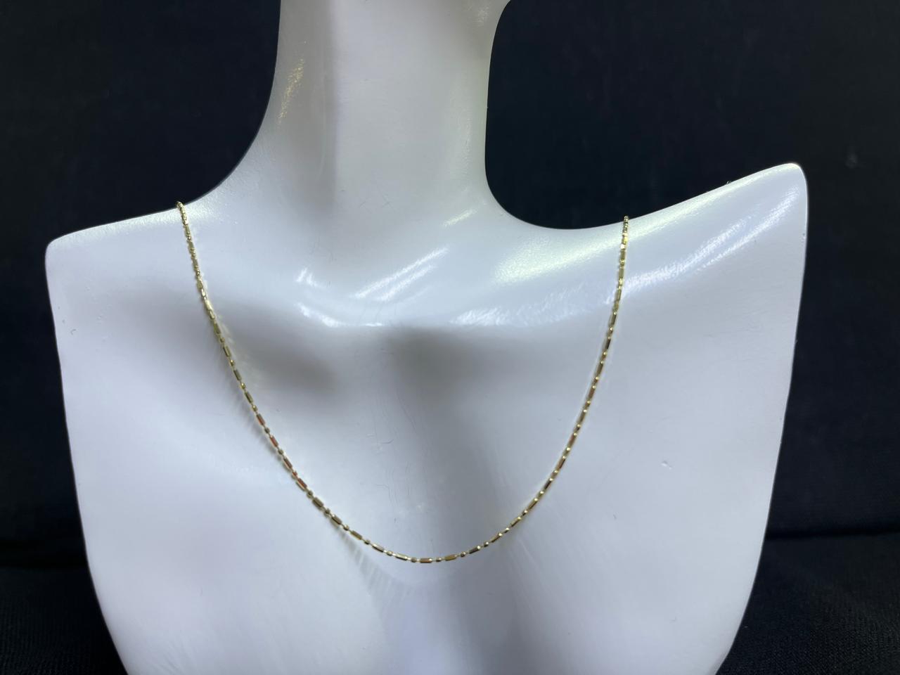 CADENA PUNTO Y COMA DE ORO