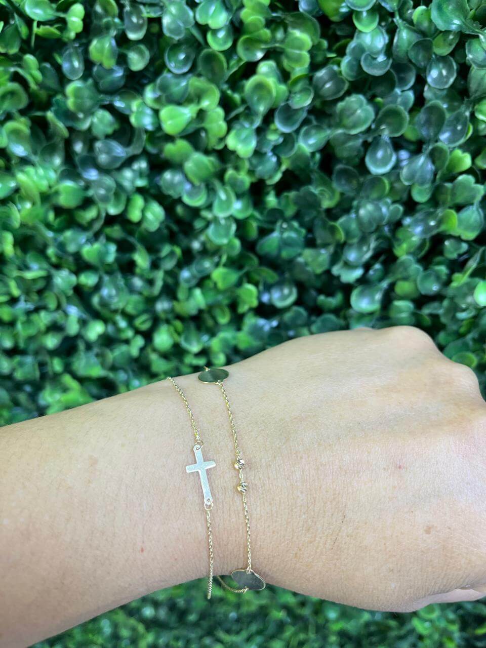 ESCLAVA DOBLE DE ORO