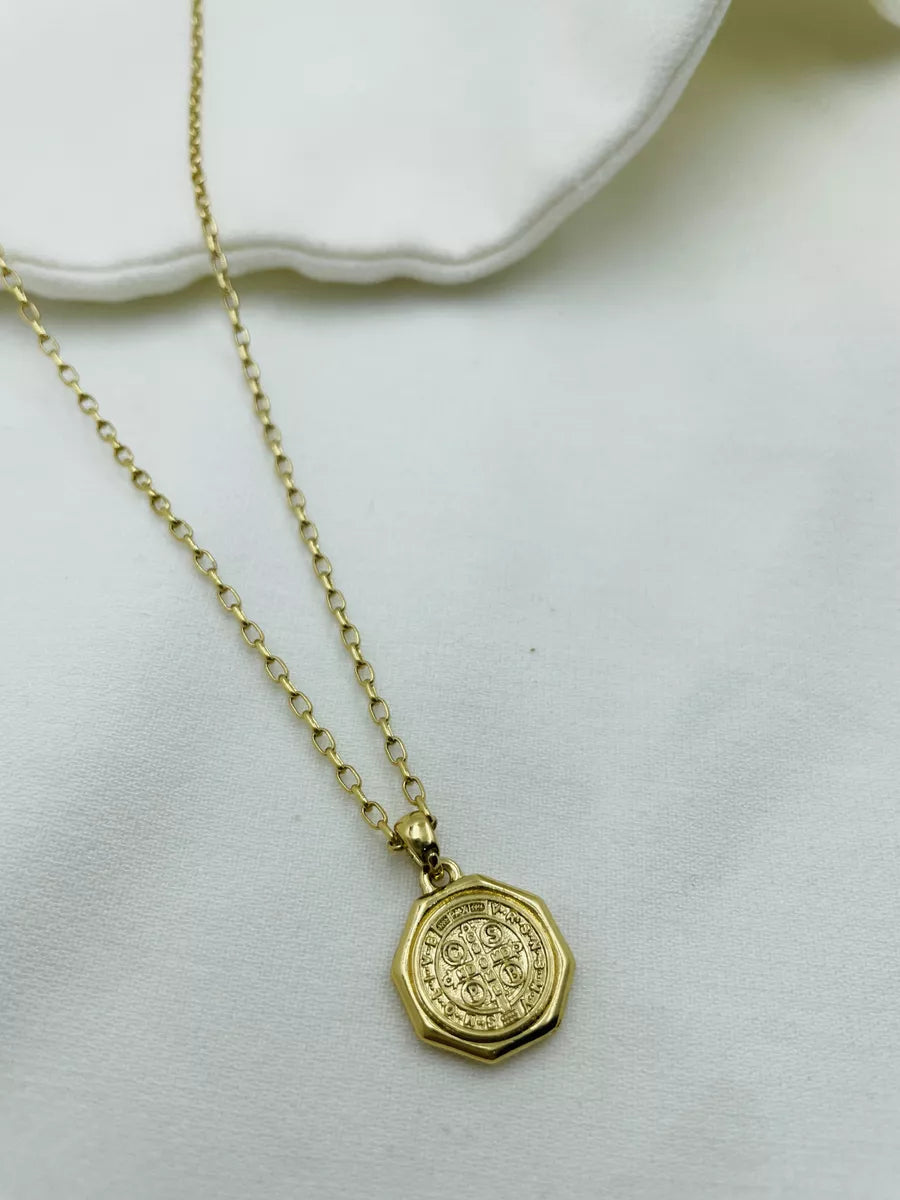 Cadena Con Dije De San Benito