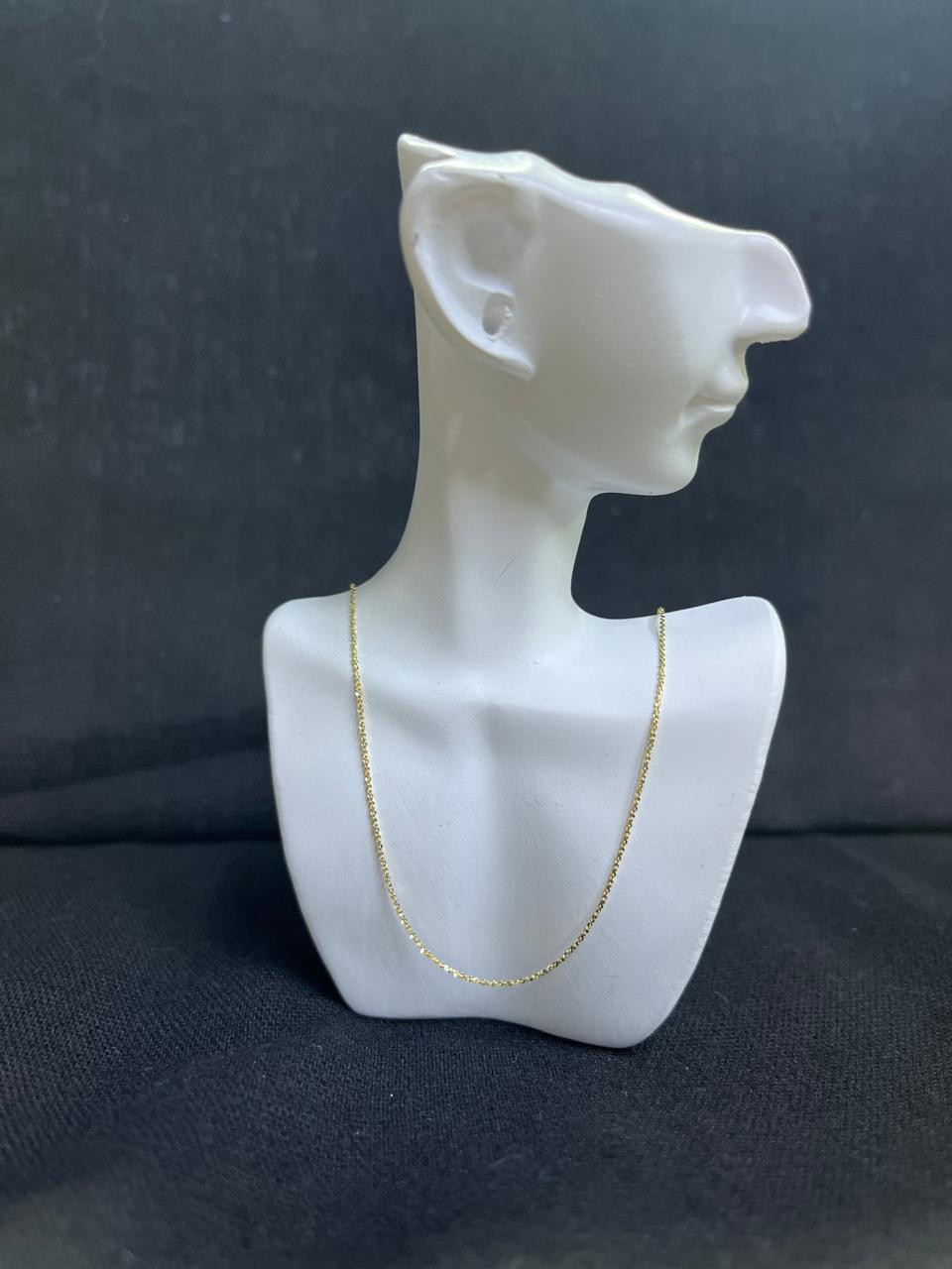 CADENA COLA DE RATA ORO