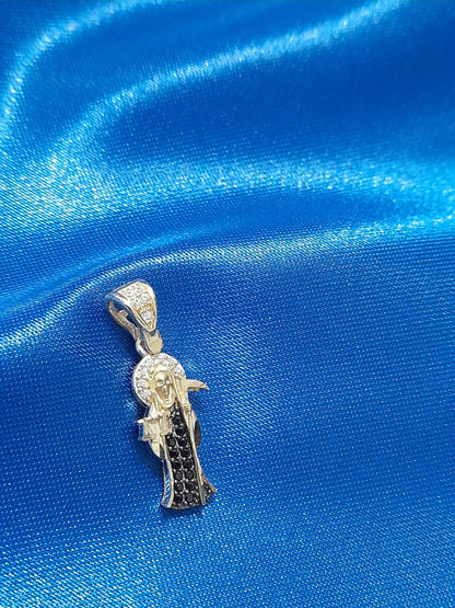 DIJE DE LA SANTA MUERTE DE ORO