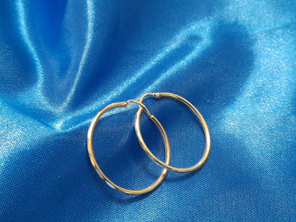 ARRACADAS MEDIANA DE ORO DE 10K