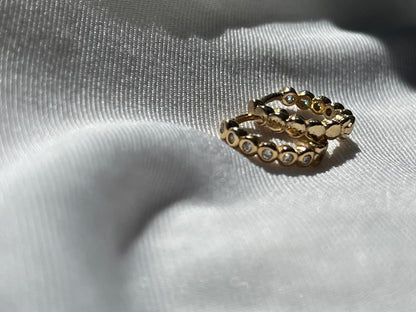 ARETES CON INCRUSTACIONES