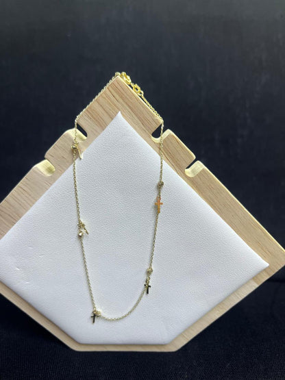 ESCLAVA DE TOBILLO DE ORO