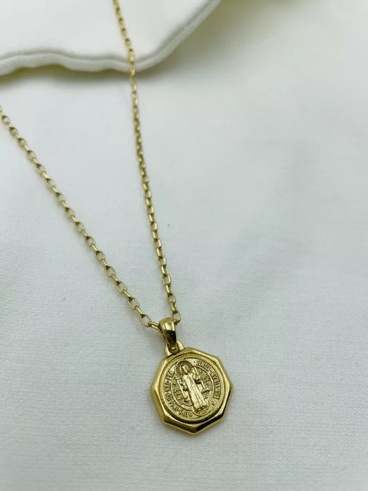 Cadena Con Dije De San Benito