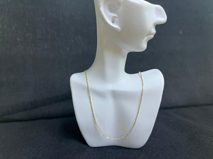 CADENA COLA DE RATA ORO